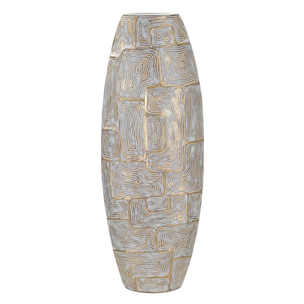 Vaso Resina Eclips Tower Cm 25.5X12.5X69.5
