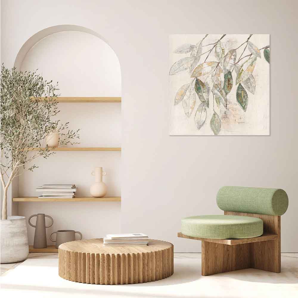 Agave - Sofora Quadro Natura 100x100 - Dipinto a Mano su Tela