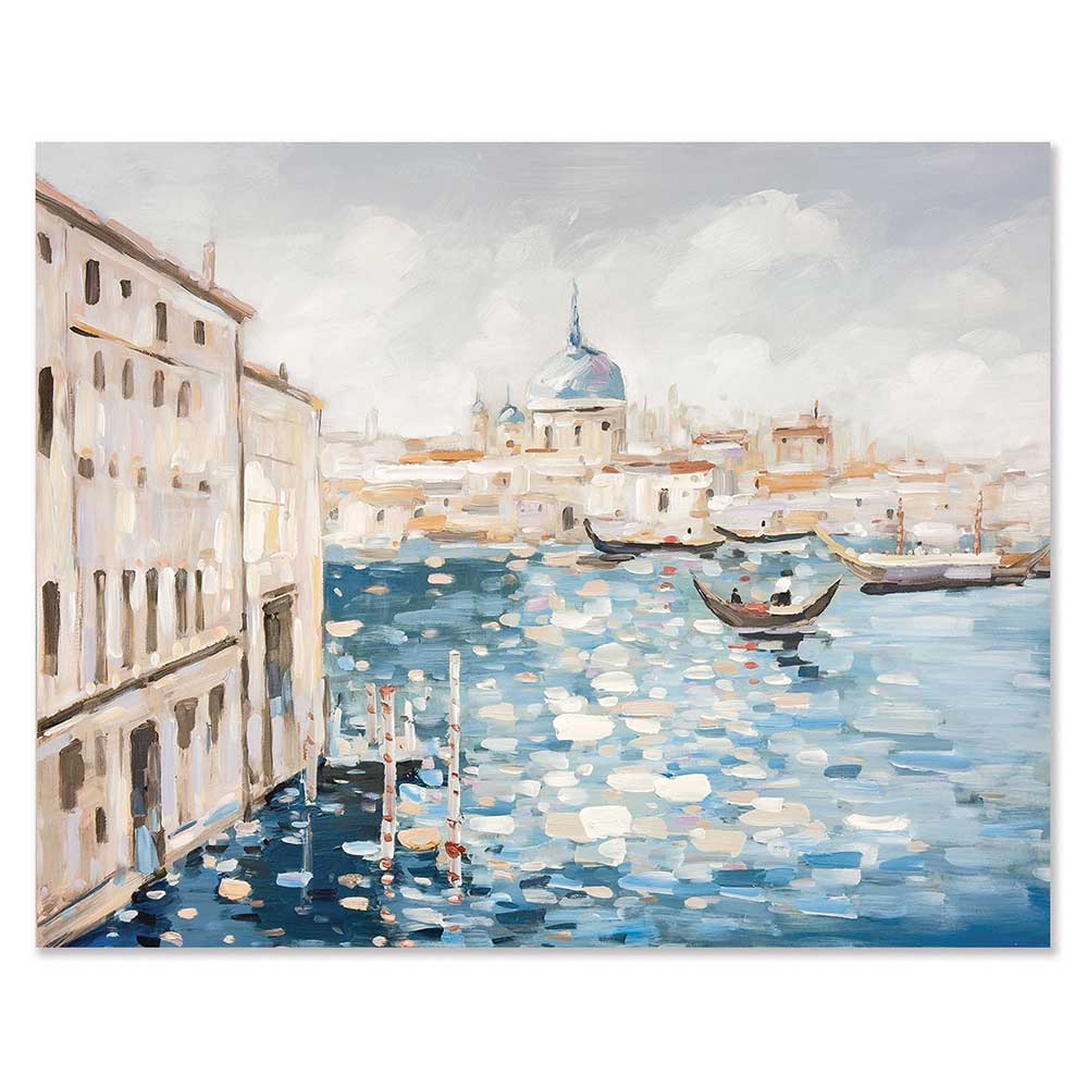 Agave - Venice Quadro Marino Moderno 100x80 - Dipinto a Mano