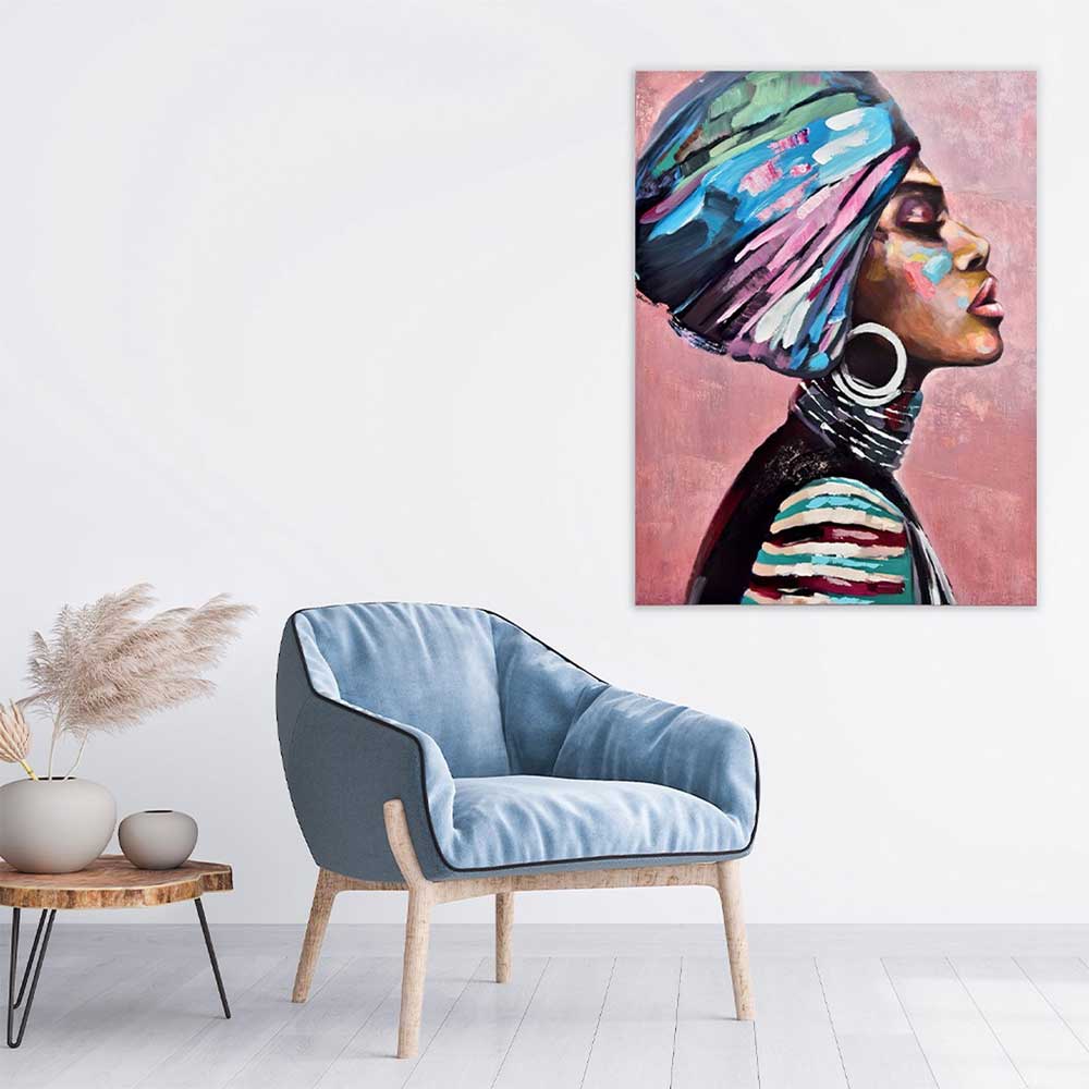 Agave | Kayan 90x120 - Quadro Figurativo Moderno Dipinto a Mano