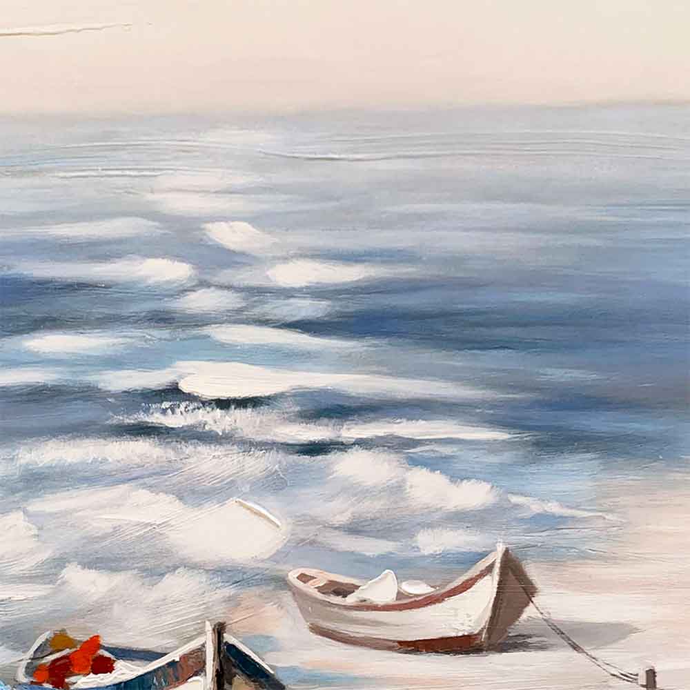 Agave - Quadro Marino "Laguna" Dipinto a Mano