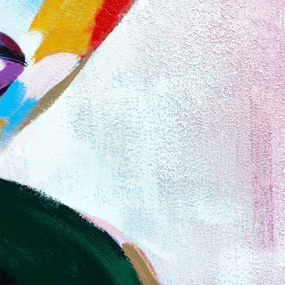 Agave | United Colors 80x120 - Quadro Figurativo Moderno Dipinto a Mano