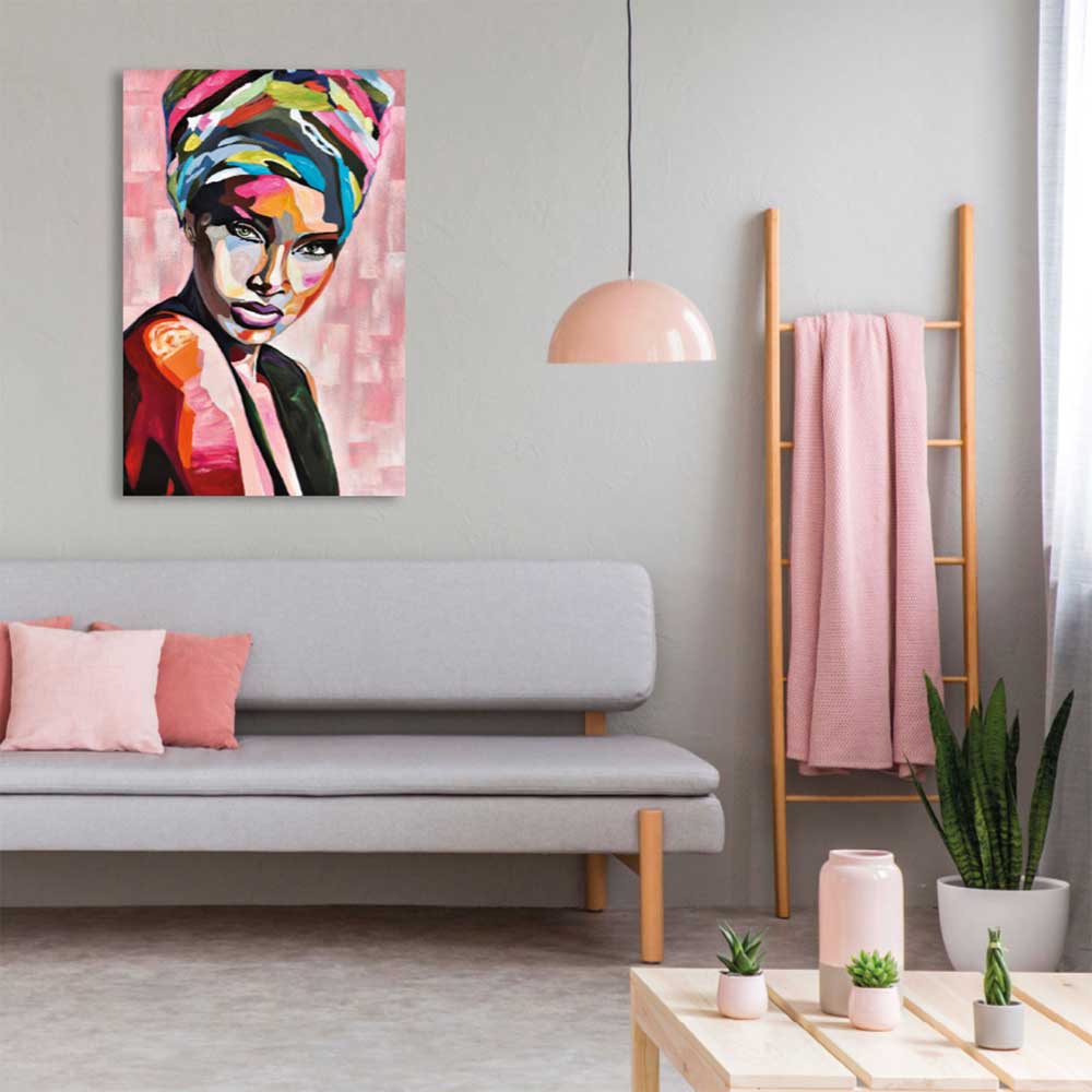 Agave | United Colors 80x120 - Quadro Figurativo Moderno Dipinto a Mano