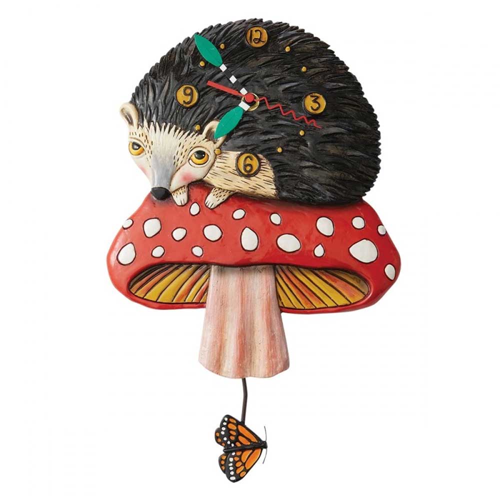 Allen Design Hank the Hedgehog Grandfather Clock