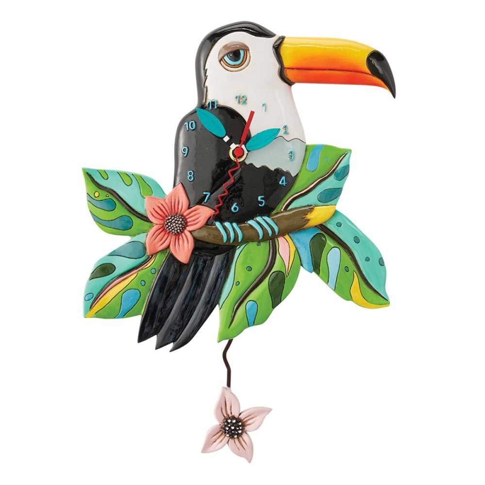 Allen Design Toucan Pendulum Clock