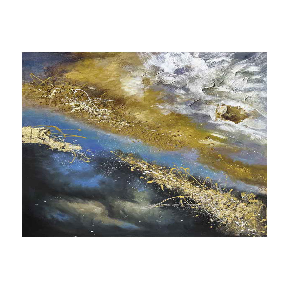 Ambienti Glamour: Quadro Decorativo "Orleans" 150x200 cm - Foglia Oro
