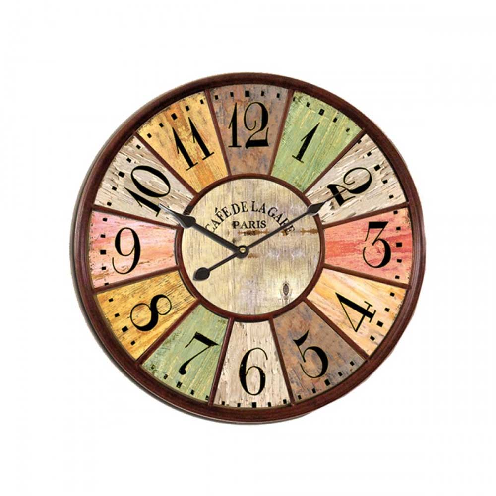Cafe de la Gare Paris Wall Clock
