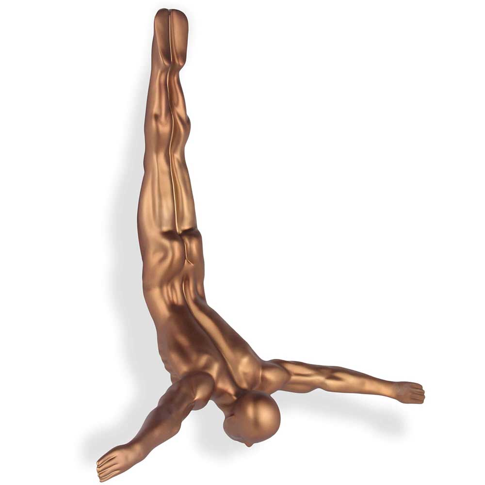 ADM Scultura Tuffatore Bronzo D5051ED