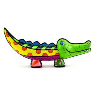 FIGURINA ROMERO BRITTO COCCODRILLO 334200 - Tendenze Casa