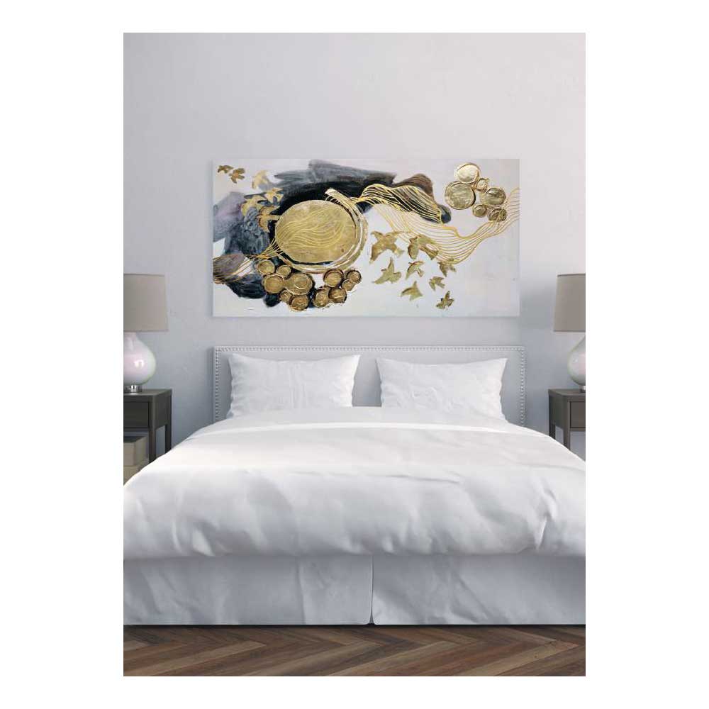 Ambienti Glamour Quadro Golden Birds