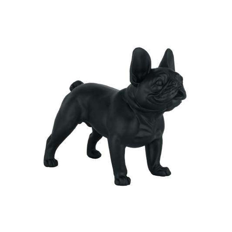 Glamour Environments Sculpture French Bulldog Black 98C091
