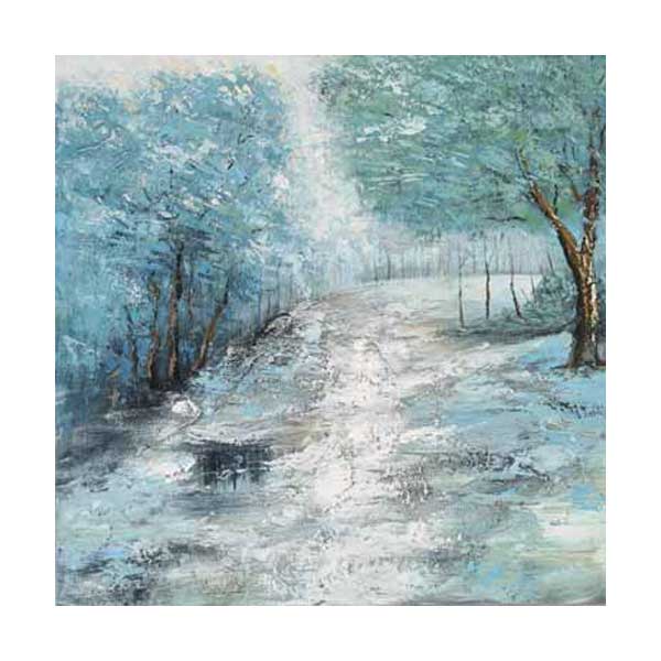 Ambienti Glamour Quadro Bosco Blu