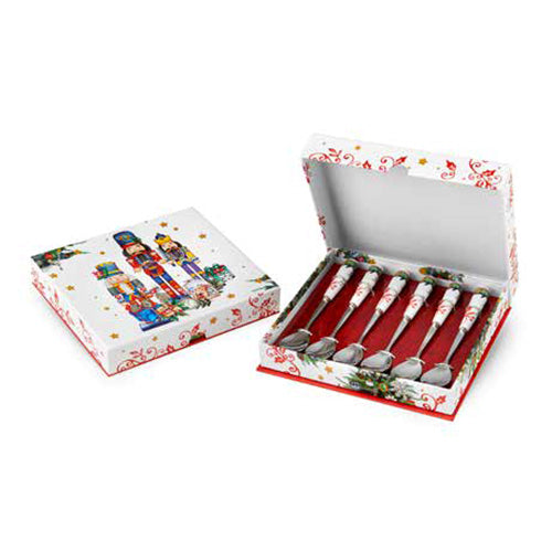 Fade Xmas Dream S.6 Cucchiaini G.B. cm. 19 x 17 x 3