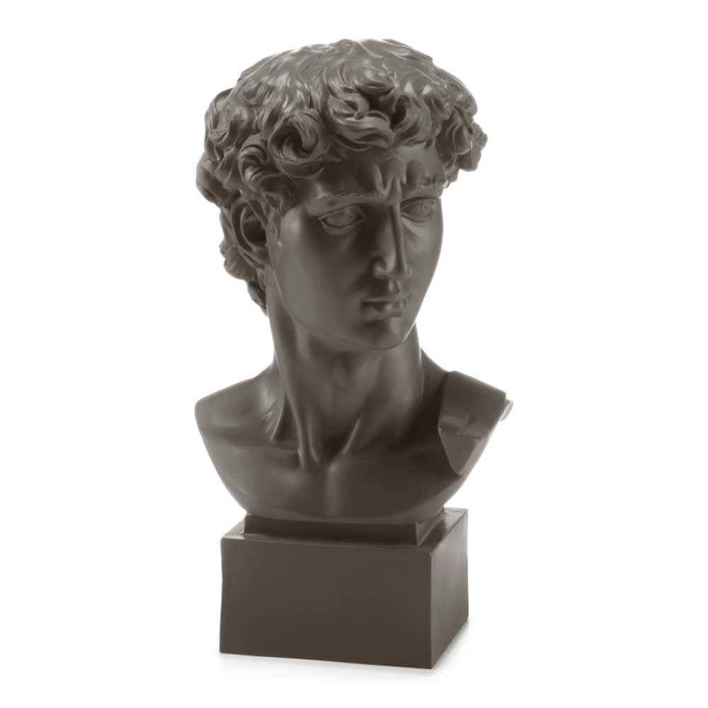 Palais Royal Scultura David I Bellimbusti Grigio 50 cm