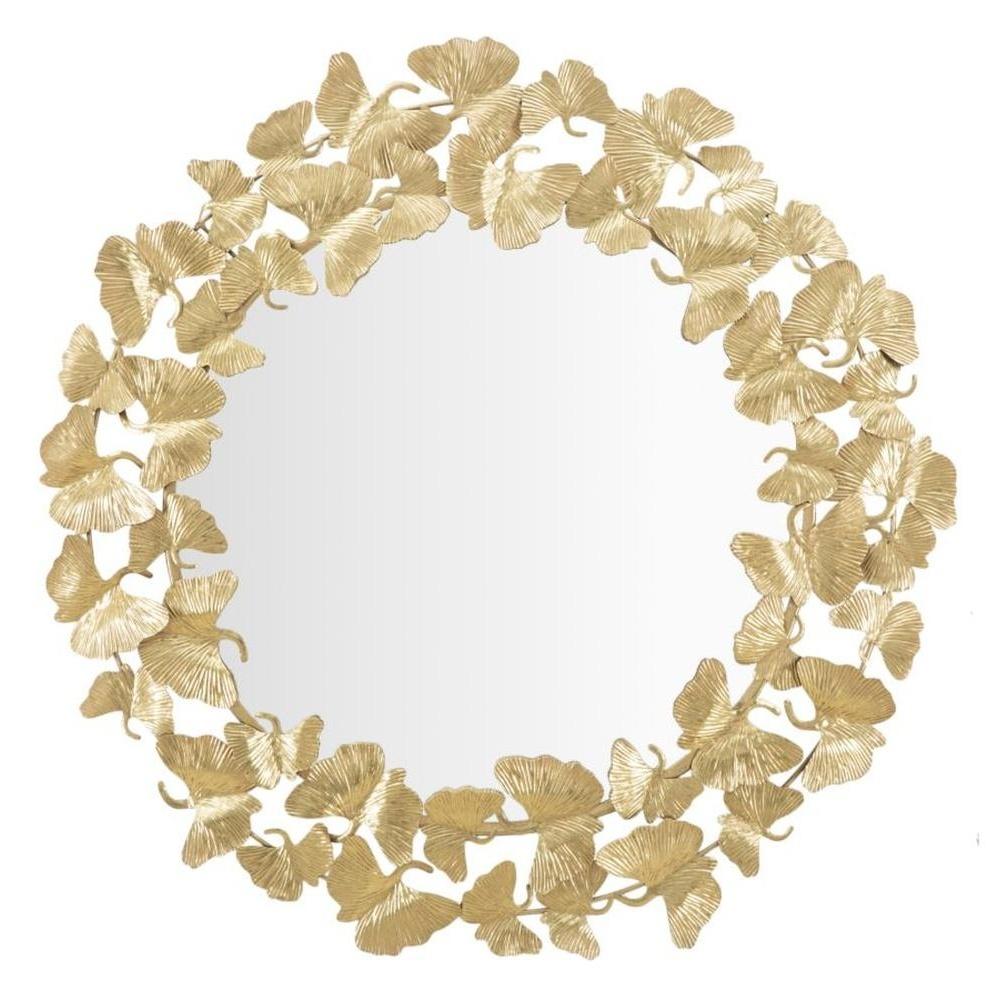 Specchio Foglie Round Cm Ø 87X2.5