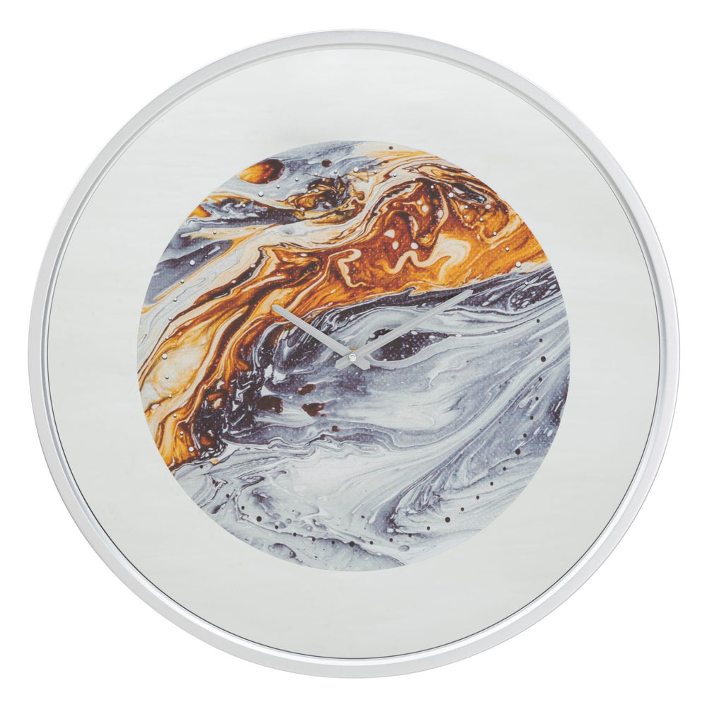 Orologio Da Muro Mirror Grey Cm Ø 60X5