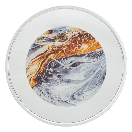Orologio Da Muro Mirror Grey Cm Ø 60X5