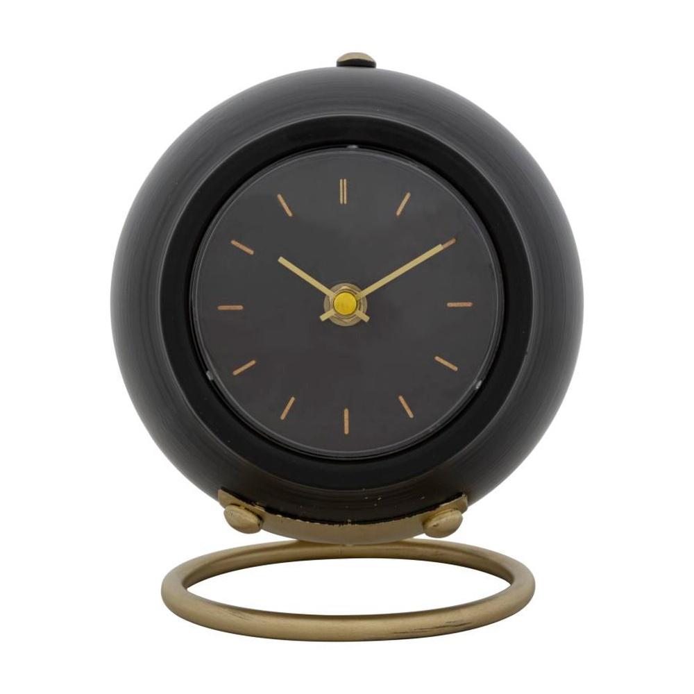 Orologio Da Tavolo Ball Nero Cm 16X13X19