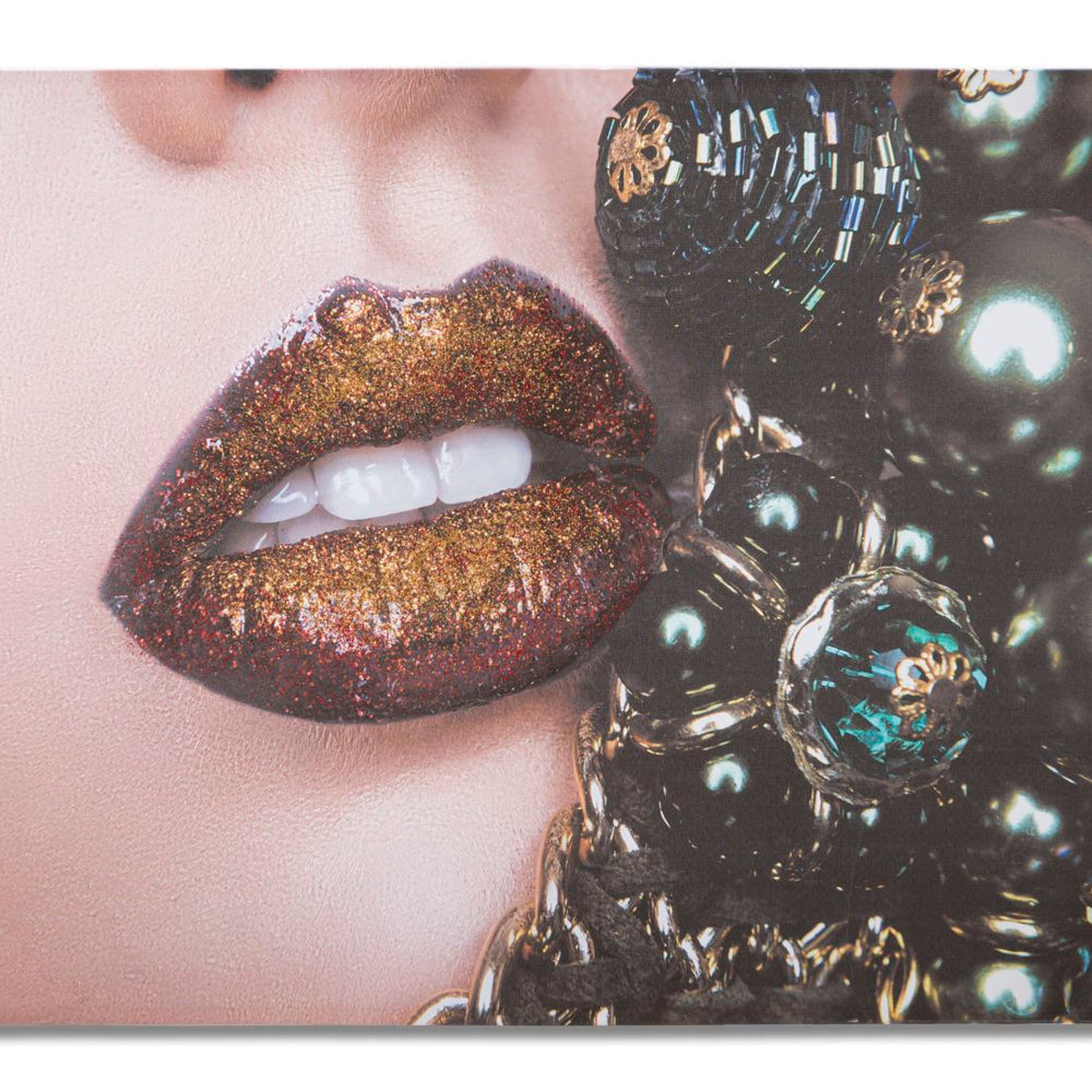 Stampa Su Tela Beautiful Lips
Cm 80X3.8X120 - Quadri