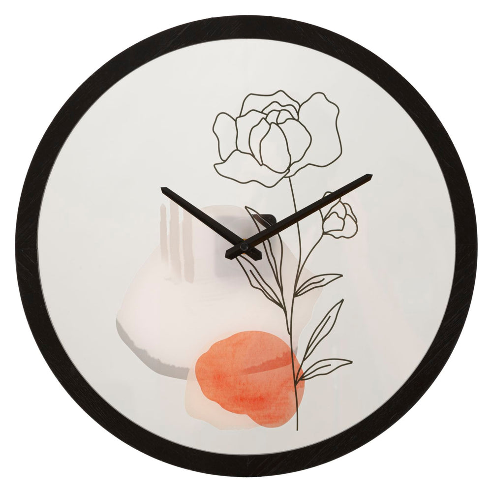Orologio Da Muro Flower -A- Cm Ø 40X3.5
