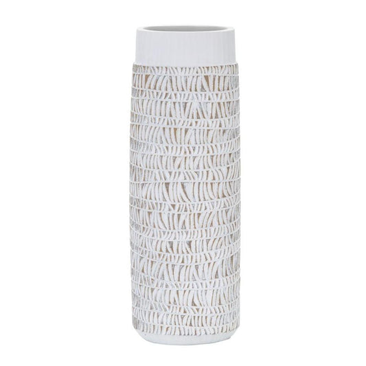 Vaso Resina Nairobi Oval Cm 19X12X50