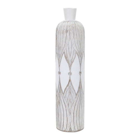 Vaso Resina Atene Cm Ø 15X60