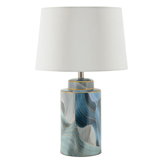 Lampada Da Tavolo Ceramica Elegant Cm Ø 40X64