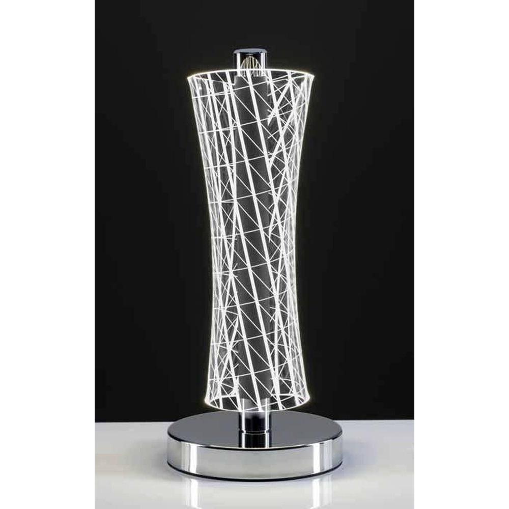 Ambienti Glamour Lampada da Tavolo Moon Silver 05D011