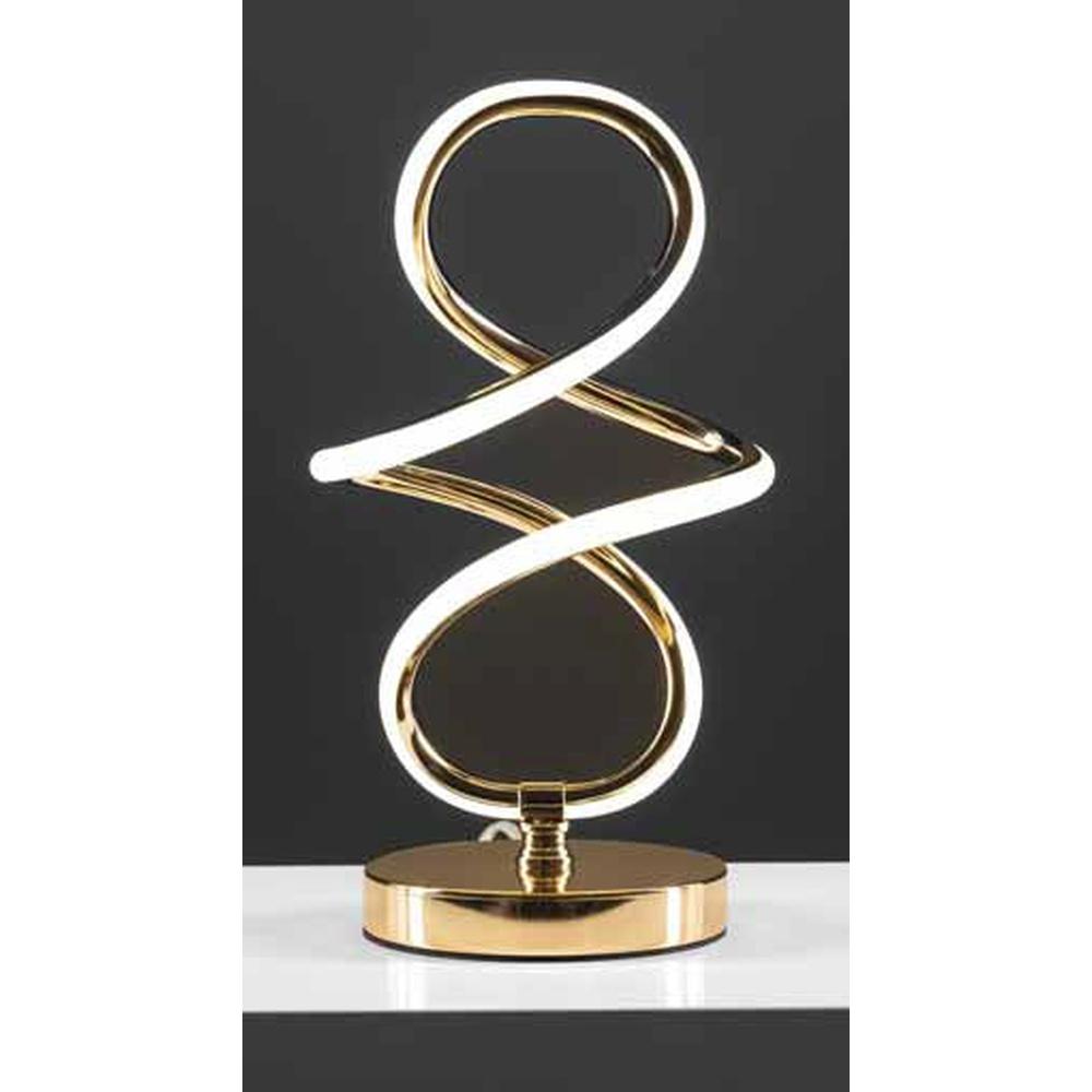Ambienti Glamour Lampada da Tavolo Saturn Oro Chiaro 05D023