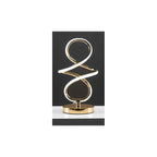Ambienti Glamour Lampada da Tavolo Saturn Oro Chiaro 05D023