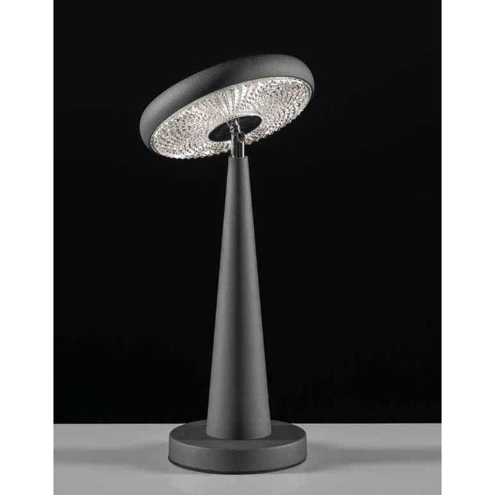 Ambienti Glamour Lampada da Tavolo Sand Black 05D037