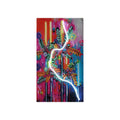 Ambienti Glamour Quadro con Led Fiori 89C356