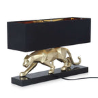 ADM Lampada da Tavolo Pantera Sfaccettata Oro SBL4815EG