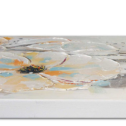 ADM AS397X1 - Quadro Moderno Fiori Variopinti Dipinto a Mano Tela