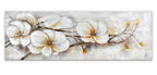 ADM AS397X1 - Quadro Moderno Fiori Variopinti Dipinto a Mano Tela