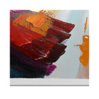 ADM AS476X1 - Quadro Astratto Multicolore Dipinto a Mano Materico