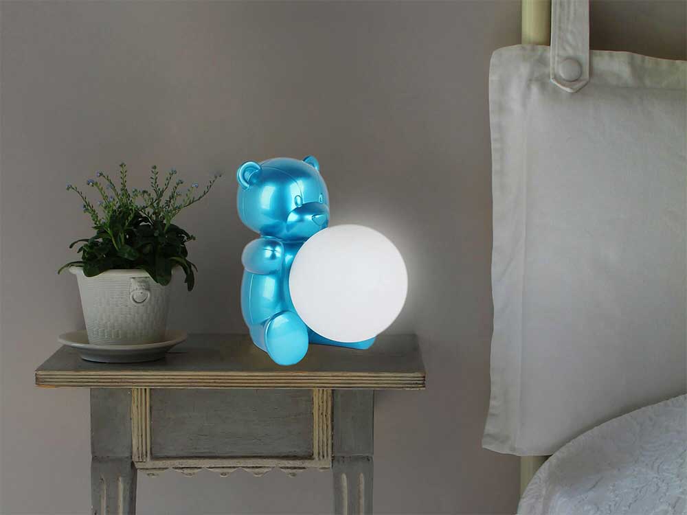 ADM Lampada Orsetto Blu SBL2620ET