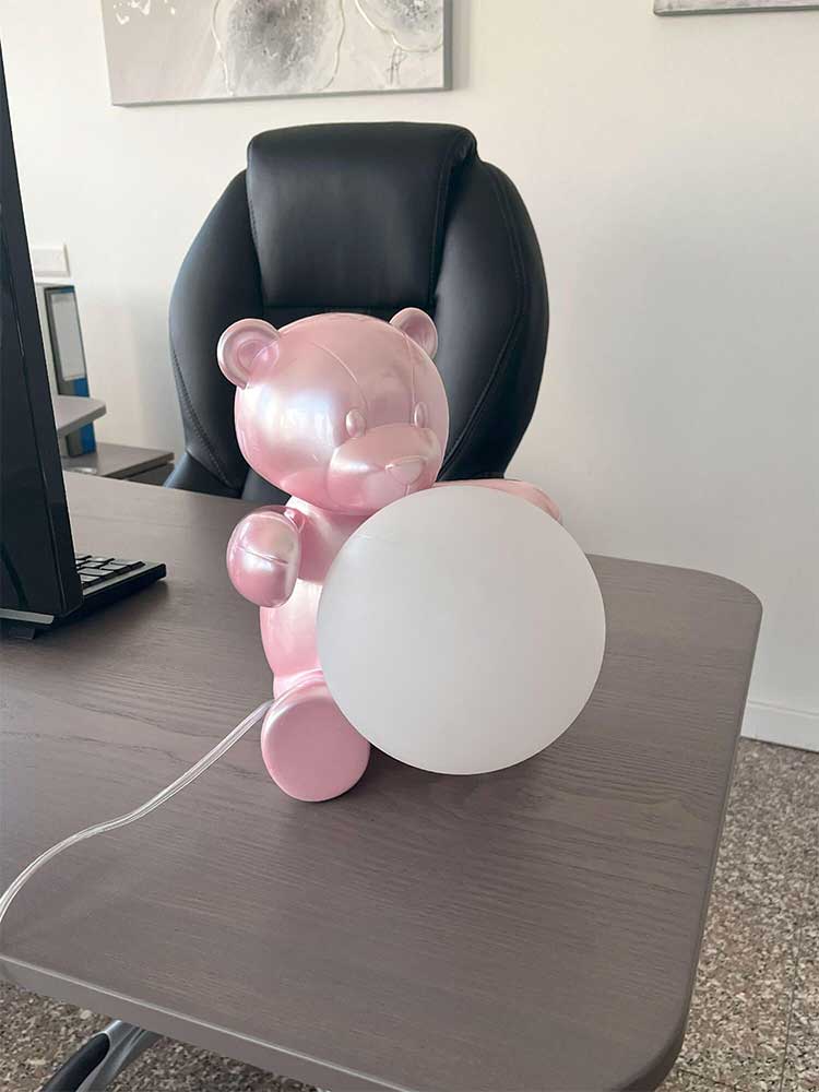 ADM Lampada Orsetto Rosa SBL2620EP
