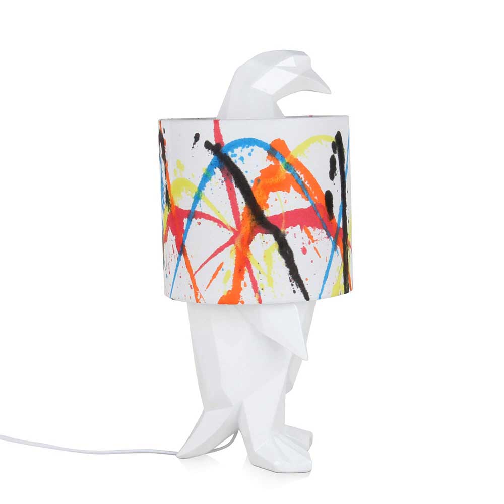 ADM Lampada da Tavolo Pinguino Multicolore SBL5022PZ1