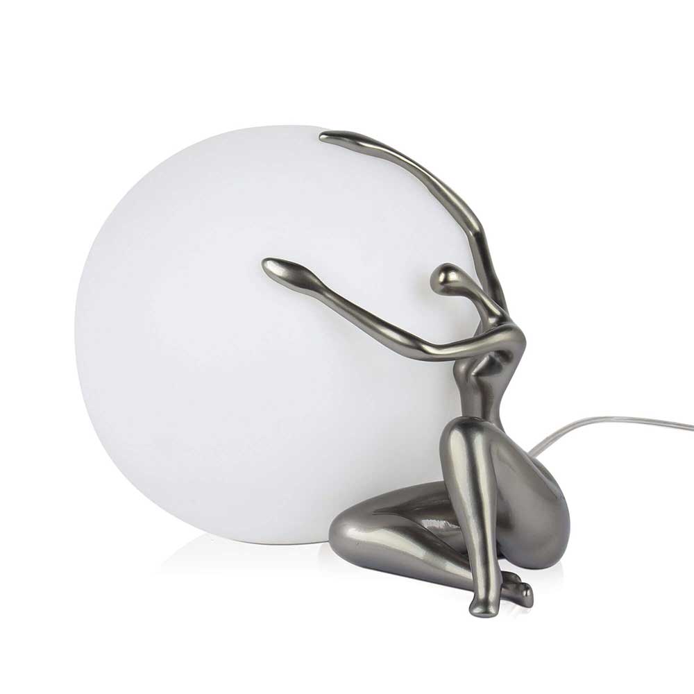 ADM Lampada da Tavolo Abbraccio Antracite SBL3840EA