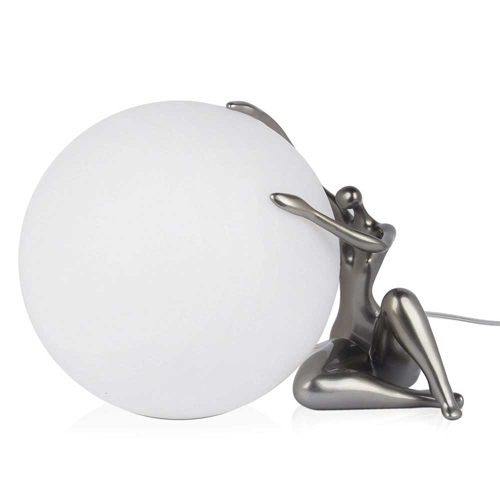 ADM Lampada da Tavolo Abbraccio Antracite SBL3840EA