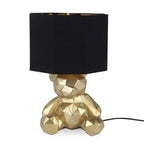 ADM Lampada da Tavolo Orsetto Sfaccettato Oro SBL3028EG