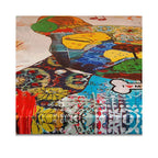 ADM Quadro Bouledogue Francese Pop Art giallo AS362X1