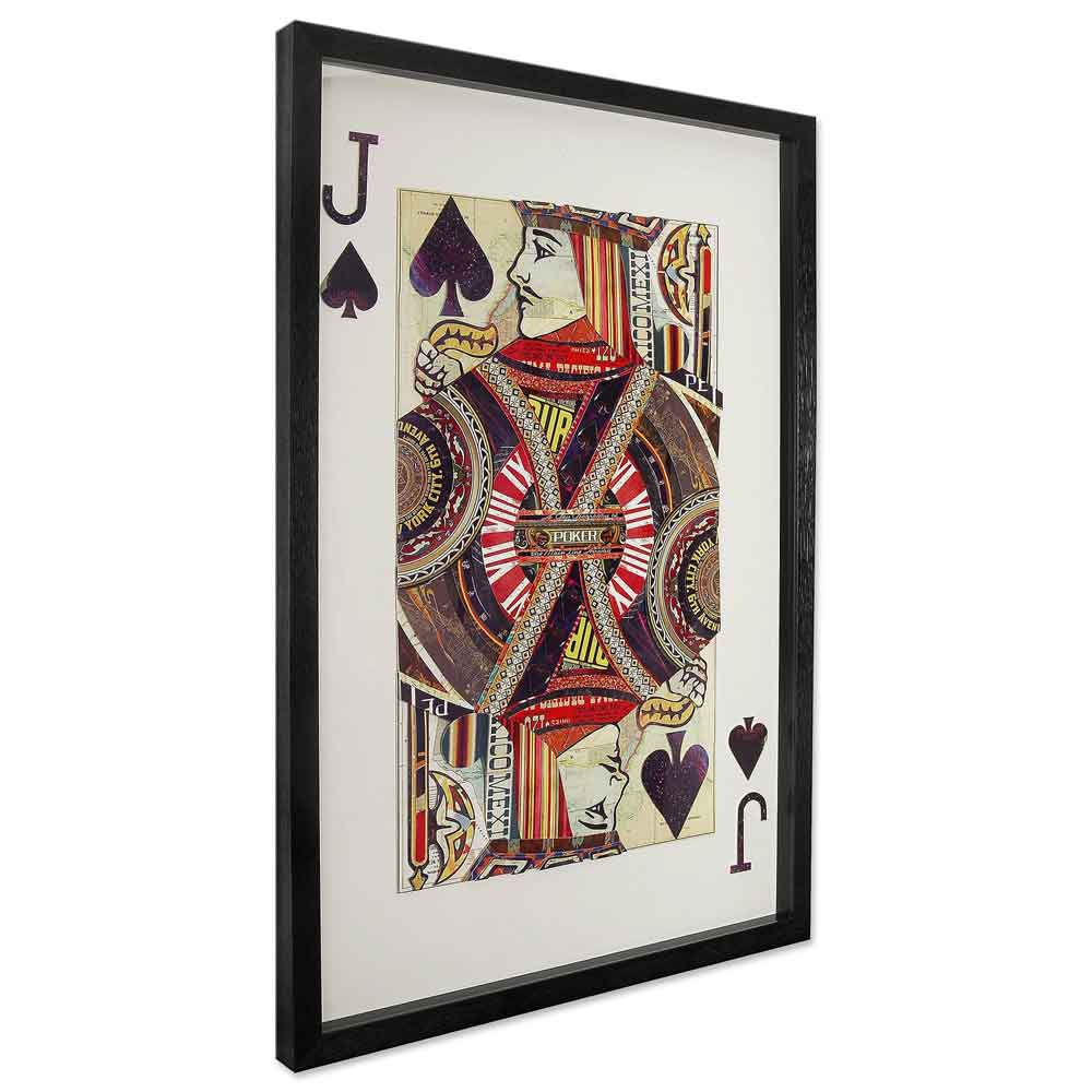 ADM Quadro Collage Jack di Picche SA025A1
