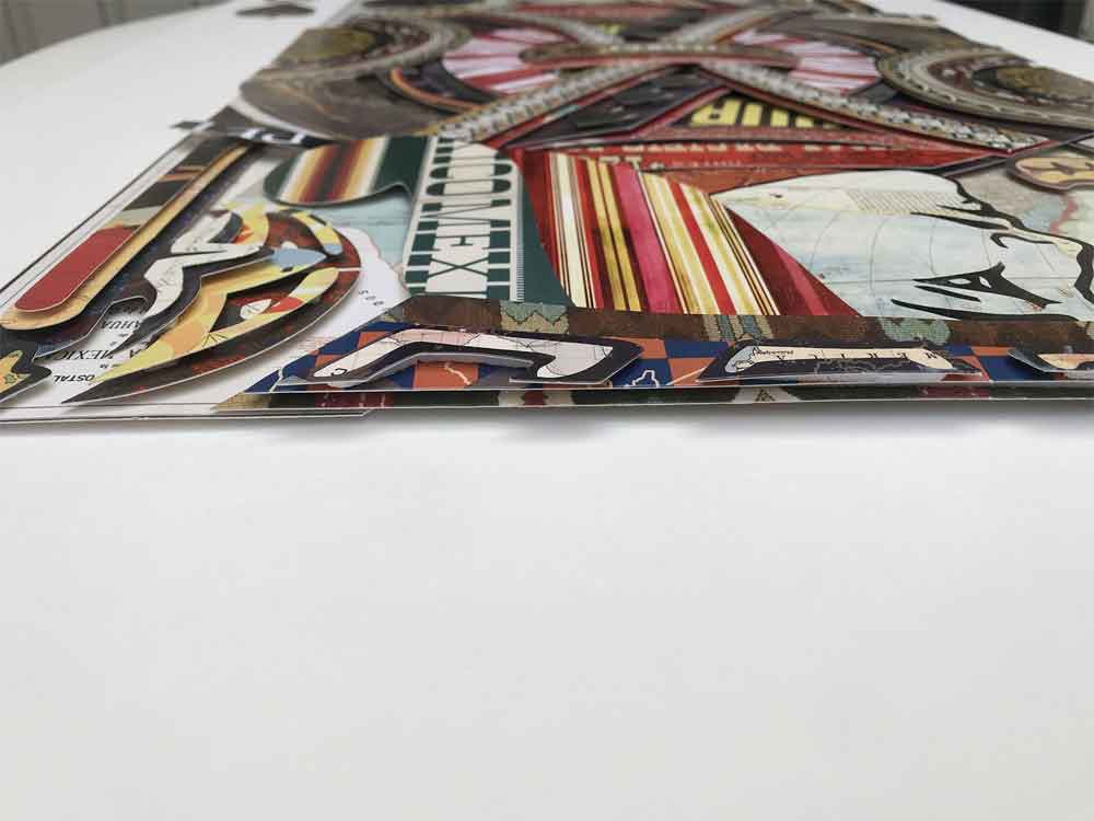 ADM Quadro Collage Jack di Picche SA025A1
