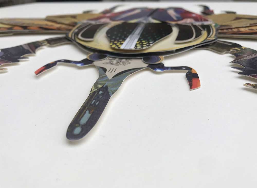 ADM Quadro Collage Scarabeo SA024A1
