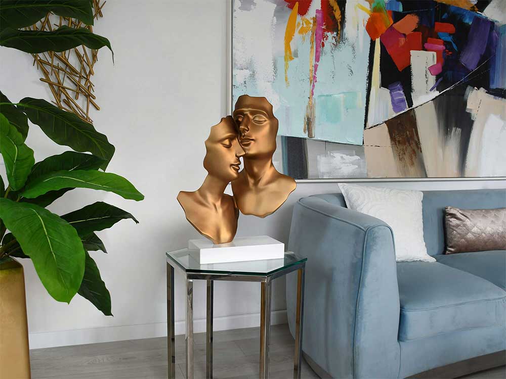 ADM Scultura Amanti Bronzo  D5740ED