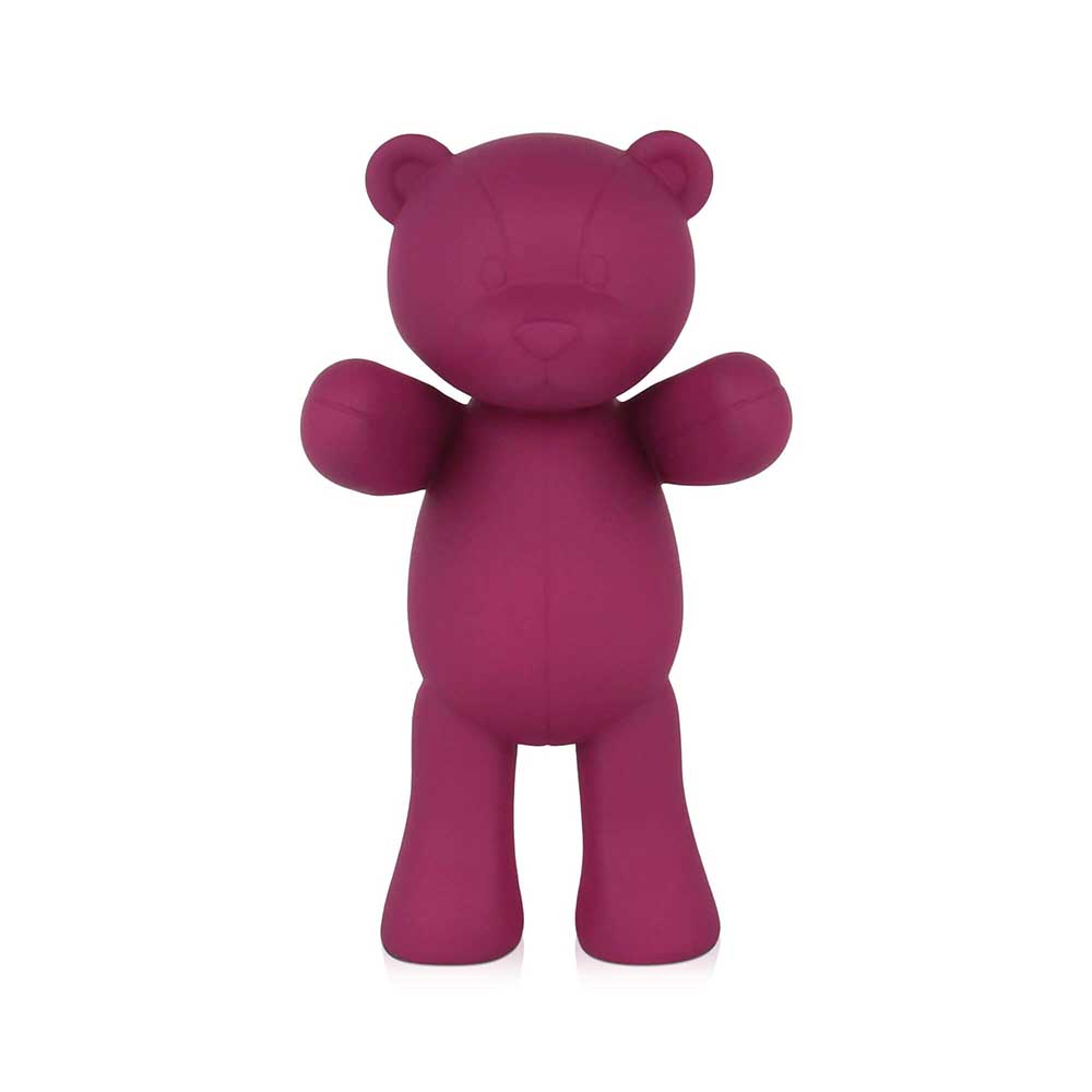 ADM Scultura Orsetto in Piedi Fuxia D2915MJ