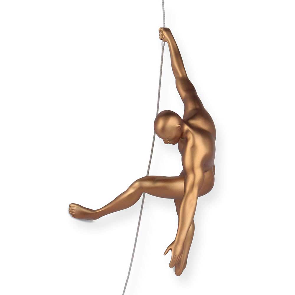ADM Scultura Scalatore 2 Bronzo PE3118ED