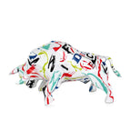 ADM Scultura Toro Sfaccettato Multicolore D5126W10